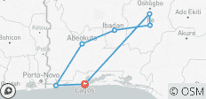  TOUR DU SUD-OUEST - NIGERIA- 7 JOURS - 7 destinations 