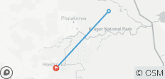  1 jour - Safari en voiture à la recherche des cinq grands animaux dans le Kruger - 3 destinations 
