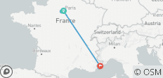  7 Day France- Paris And Nice by Train including Monaco And Versailles - 9 destinations 