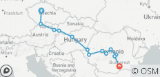  9 jours de voyage en Europe centrale et orientale de Prague à Bucarest - Circuit en petit groupe - 13 destinations 