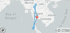  Erfgoed &amp; Natuur Avontuur Thailand - 21 bestemmingen 