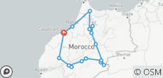  Morocco 7-Day Private Tour: Chefchaouen, Fes Heritage &amp; Merzouga Desert Safari From Casabanca - 16 destinations 