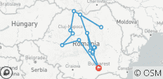  Transsilvanien, Maramures und die Dampfeisenbahn - 16 destinations 