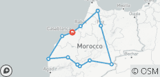  Delight of Morocco Luxusreise 15 Tage - 12 Destinationen 