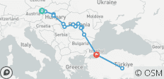  Gran Circuito de 12 Días por Europa Central y Turquía: De las Capitales Imperiales a las Maravillas de Oriente De Viena a Estambul 3 Vuelos Incluidos - Viaje en grupo pequeño - 15 destinos 