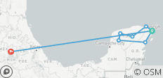  Mexico Adventure: Mayan Mysticism &amp; Caribbean Magic Holbox - 8 destinations 