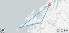  Lofoten: Road Trip to Red Stilt Houses (including Nusfjord) - 5 destinations 