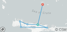  Shopping sur les îles de Crète et de Santorin : de lieux cachés en villages blancs (7 destinations) - 7 destinations 