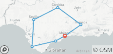  Roadtrip Andalousie : Sentiers sauvages et plages dorées (27 destinations) (21 destinations) - 7 destinations 