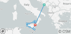  Aventure Sicile &amp; Salina : îles volcaniques de la Méditerranée (from Dubrovnik to Taormina) - 14 destinations 