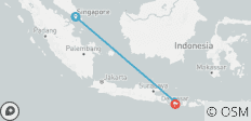  Singapour et Bali : des lumières de la ville au lac de cratère bleu (from Singapour to Sanur) - 5 destinations 