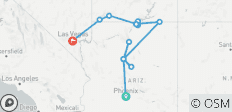  Wild West USA: Epic Canyons &amp; Fabulous Vegas (14 destinations) - 15 destinations 