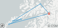 Winter Adventure Lofoten: To the Magic of the northern lights &amp; stilt houses (5 destinations) - 6 destinations 