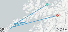  Winter Adventure Lofoten: To the Magic of the northern lights &amp; stilt houses (5 destinations) - 5 destinations 