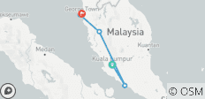  Malaysia Up Close: From Streets to Peaks (from Kuala Lumpur to Georgetown) - 5 destinations 