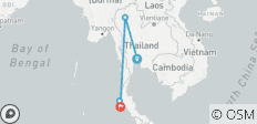  Thailand Tales: Temples, Trails &amp; Tropical Escapes - 5 destinations 