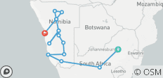  Rovos Rail - The Pride of Africa (from Pretoria to Walvis Bay) - 15 destinations 