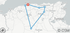  Het oude Algerije en de Sahara-woestijn - 7 bestemmingen 