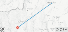  Trekking à Chiang Rai 2 jours/1 nuit - 2 destinations 