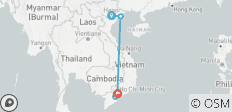  6 jours au Vietnam - de Hanoi à Saigon - 5 destinations 