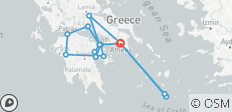  Best of Greece (Santorini Extension, Base A L L) - 16 destinations 
