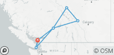  Spectacular Canadian Rockies (10 Days) - 7 destinations 