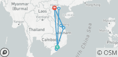 Vietnam en un coup d\'œil - 13 destinations 