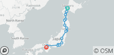  Journey through Japan - 19 destinations 