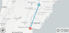  Argentina - Iguazú Falls and Buenos Aires - 6 days - 6 destinations 