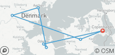  Le meilleur du Danemark en train - 8 jours - 7 destinations 