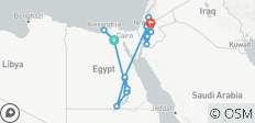  Budget Ägypten &amp; Total Jordanien - 14 Tage - 20 Destinationen 