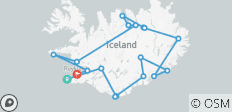  Island Selbstfahrer - 8 Tage - 18 Destinationen 