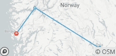  Oslo to Bergen (4 Star) - 7 days - 3 destinations 