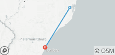  1 Day - Hluhluwe Imfolozi Bige Five Safari near Durban - 3 destinations 