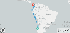  Ancient Kingdoms and Natural Treasures: Chile to Panama - 8 destinations 