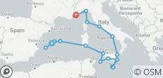  Ultimate Mediterranean in Depth - 19 destinations 