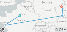  Joyaux de l\'Europe avec Paris et Prague - 5 destinations 