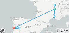  Unvergesslicher Douro &amp; Spektakulärer Süden Frankreichs - 21 Tage (von Lyon bis Porto) - 14 Destinationen 