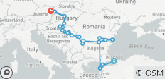  Descubrimiento del Bajo Danubio con Viena y Estambul 2026 - 24 Días (from Estambul to Viena) - 33 destinos 