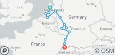  Rhin romantique et Moselle 2026 - 15 jours (from Amsterdam to Bâle) - 13 destinations 