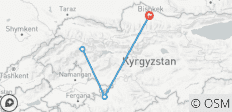  Dans les montagnes du Tian-Shan et du Pamir (17 jours) - 5 destinations 