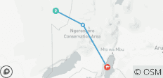  5- Days Private Mid-range safari to Africa leading National Parks - 3 destinations 