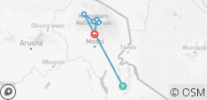  Ascension du Kilimandjaro par la route de Lemosho 8 jours - 8 destinations 