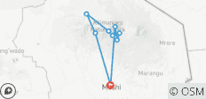  Kilimandjaro Bamba Trek (Route Machame) 9J/8N - 9 destinations 