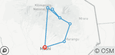  Mount Kilimanjaro Trek (Marangu Route) 8D/7N - 8 destinations 