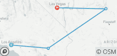  Aventura de Los Ángeles a Las Vegas - 4 destinos 