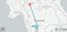  Essence de la Thaïlande : circuit de 9 jours de Bangkok à Chiang Mai en passant par Ayutthaya et Kanchanaburi - 4 destinations 