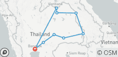  Circuit de 8 jours à la découverte de la Thaïlande cachée : Khao Yai, Isan et les villages du Mékong - 9 destinations 