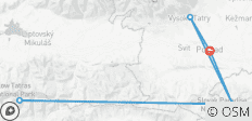 Vacances de randonnée modérée en Slovaquie - 7 nuits - 3 parcs nationaux - 6 destinations 