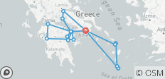  Best of Greece (Island Hopper, Base A L L) - 18 destinations 